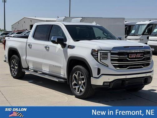Summit White 2026 GMC Sierra 1500 SLT