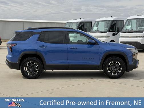 Reef Blue Metallic 2025 Chevrolet Equinox AWD ACTIV