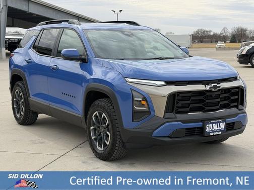 Reef Blue Metallic 2025 Chevrolet Equinox AWD ACTIV