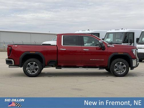 Volcanic Red Tintcoat 2026 GMC Sierra 2500 SLT