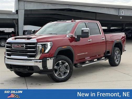 Volcanic Red Tintcoat 2026 GMC Sierra 2500 SLT