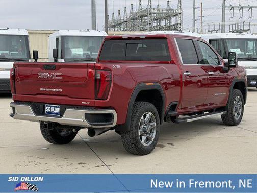 Volcanic Red Tintcoat 2026 GMC Sierra 2500 SLT