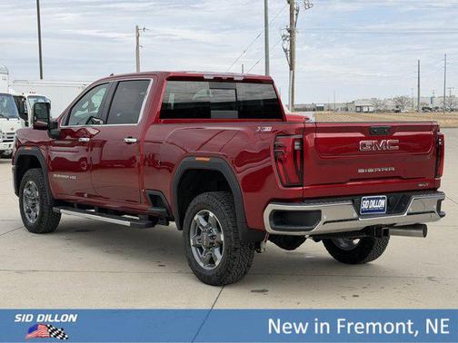 Volcanic Red Tintcoat 2026 GMC Sierra 2500 SLT