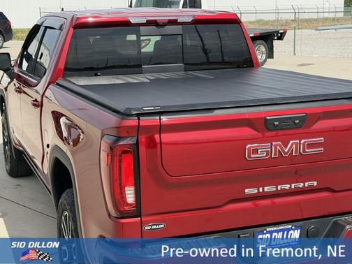 Volcanic Red Tintcoat 2025 GMC Sierra 1500 AT4