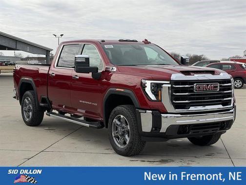 Volcanic Red Tintcoat 2026 GMC Sierra 2500 SLT