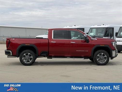 Volcanic Red Tintcoat 2026 GMC Sierra 2500 SLT
