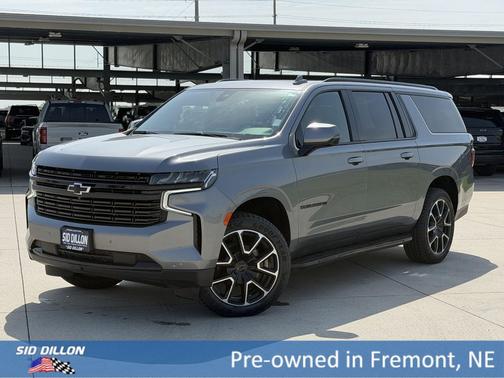 Satin Steel Metallic 2021 Chevrolet Suburban RST
