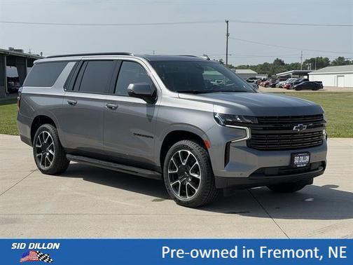 Satin Steel Metallic 2021 Chevrolet Suburban RST