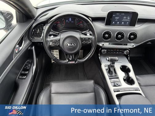 Ceramic Silver 2021 Kia Stinger GT