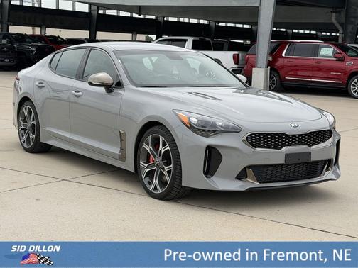 Ceramic Silver 2021 Kia Stinger GT