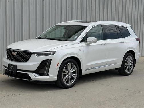 Crystal White Tricoat 2024 Cadillac XT6 Premium Luxury AWD