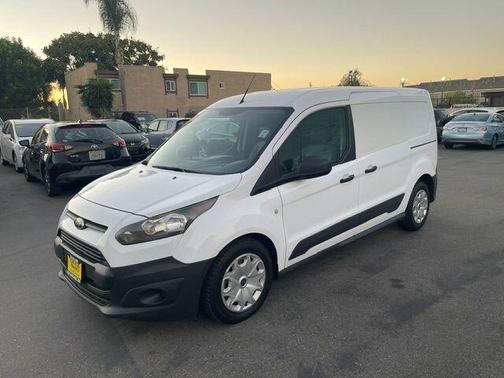 Frozen White 2015 Ford Transit Connect XL