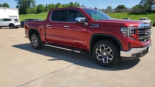 Volcanic Red 2026 GMC Sierra 1500 SLT