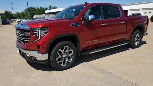 Volcanic Red 2026 GMC Sierra 1500 SLT