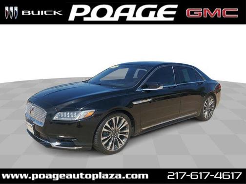 Black 2018 Lincoln Continental Reserve