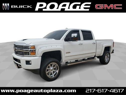 Summit White 2017 Chevrolet Silverado 2500 High Country