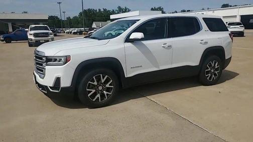 Summit White 2021 GMC Acadia SLE