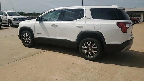 Summit White 2021 GMC Acadia SLE