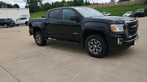 Onyx Black 2021 GMC Canyon AT4