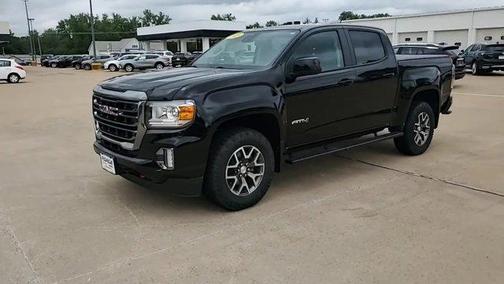Onyx Black 2021 GMC Canyon AT4