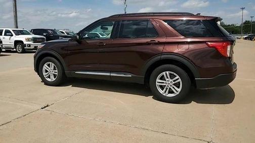 Red 2020 Ford Explorer XLT