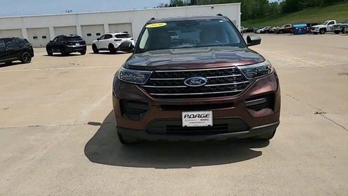 Red 2020 Ford Explorer XLT