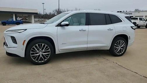 White Tri-Coat 2026 Buick Enclave Avenir