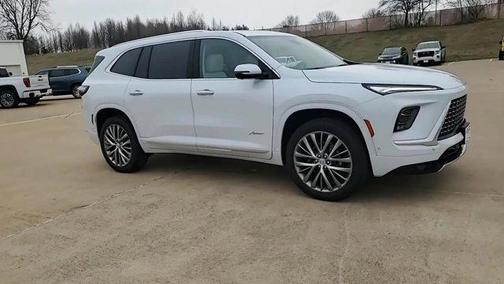 White Tri-Coat 2026 Buick Enclave Avenir