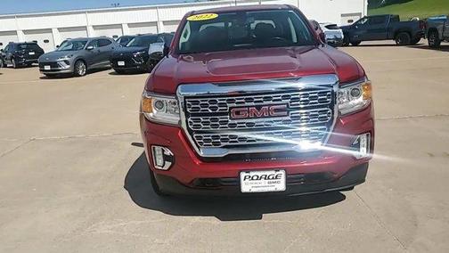 Cayenne Red Tintcoat 2022 GMC Canyon Denali