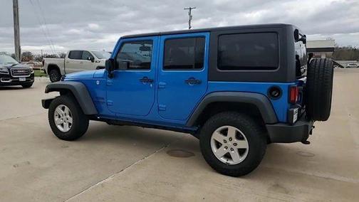 Hydro Blue Pearlcoat 2016 Jeep Wrangler Unlimited Sport