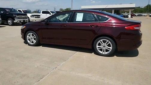 Maroon 2018 Ford Fusion SE