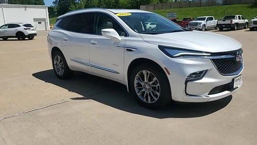 White Frost Tri-Coat 2023 Buick Enclave Avenir