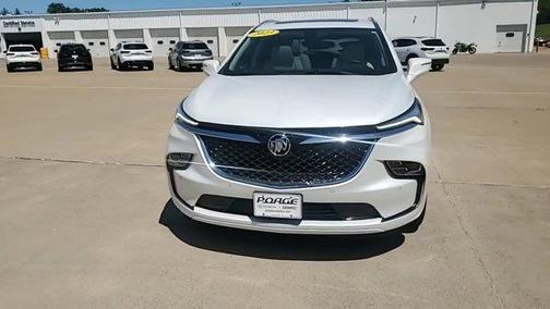 White Frost Tri-Coat 2023 Buick Enclave Avenir