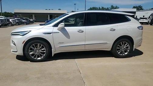 White Frost Tri-Coat 2023 Buick Enclave Avenir