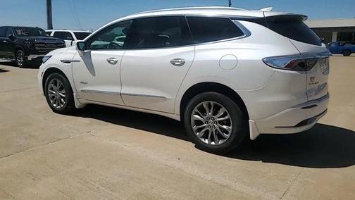 White Frost Tri-Coat 2023 Buick Enclave Avenir