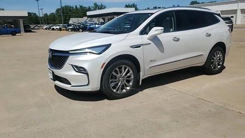 White Frost Tri-Coat 2023 Buick Enclave Avenir