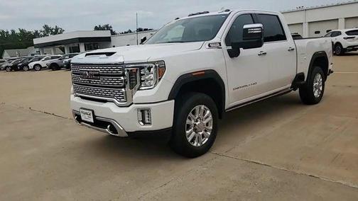 White Frost Tri-Coat 2021 GMC Sierra 2500 Denali