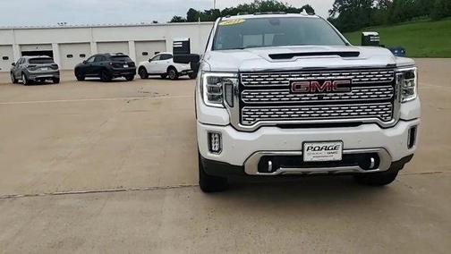White Frost Tri-Coat 2021 GMC Sierra 2500 Denali