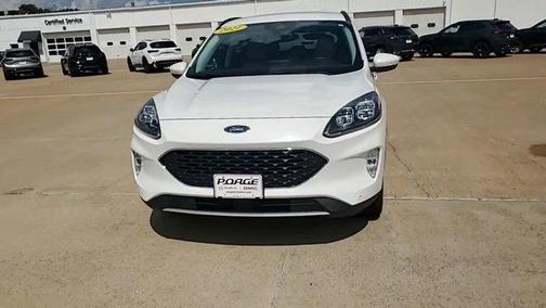 White 2021 Ford Escape Titanium