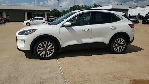 White 2021 Ford Escape Titanium