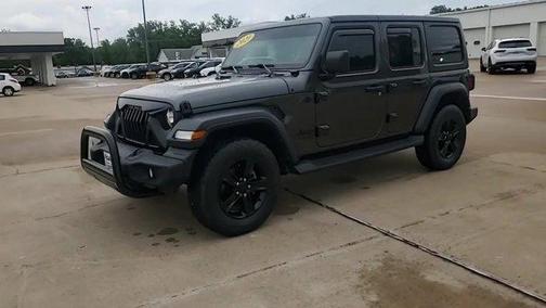 Granite Crystal Clearcoat Metallic 2021 Jeep Wrangler Unlimited Sport