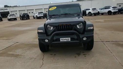 Granite Crystal Clearcoat Metallic 2021 Jeep Wrangler Unlimited Sport