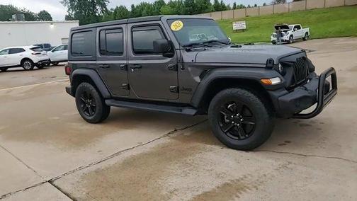 Granite Crystal Clearcoat Metallic 2021 Jeep Wrangler Unlimited Sport