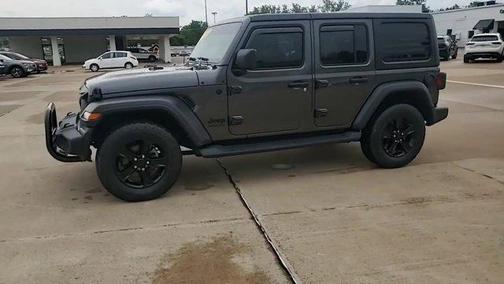 Granite Crystal Clearcoat Metallic 2021 Jeep Wrangler Unlimited Sport