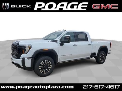 Glacier White 2026 GMC Sierra 3500 Denali Ultimate