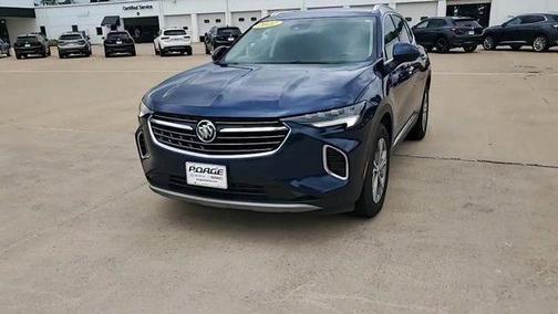 Sapphire Metallic 2022 Buick Envision Preferred