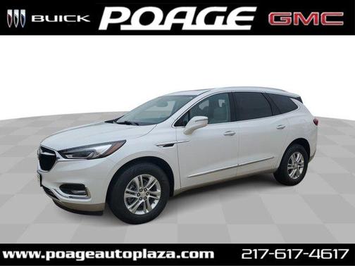 White Frost Tri-Coat 2021 Buick Enclave Essence