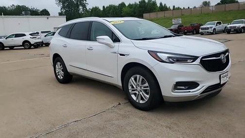 White Frost Tri-Coat 2021 Buick Enclave Essence