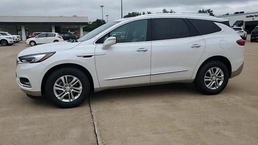 White Frost Tri-Coat 2021 Buick Enclave Essence