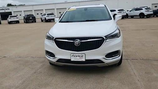 White Frost Tri-Coat 2021 Buick Enclave Essence